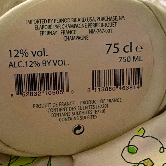 Perrier Jouet Bag insulated ~ LE Claire Coles grand brut champagne - Picture 7 of 8